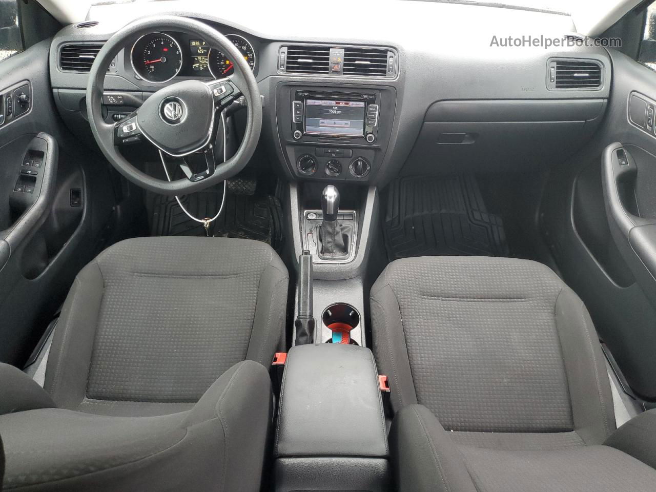 2015 Volkswagen Jetta Base Серый vin: 3VW2K7AJ0FM243796