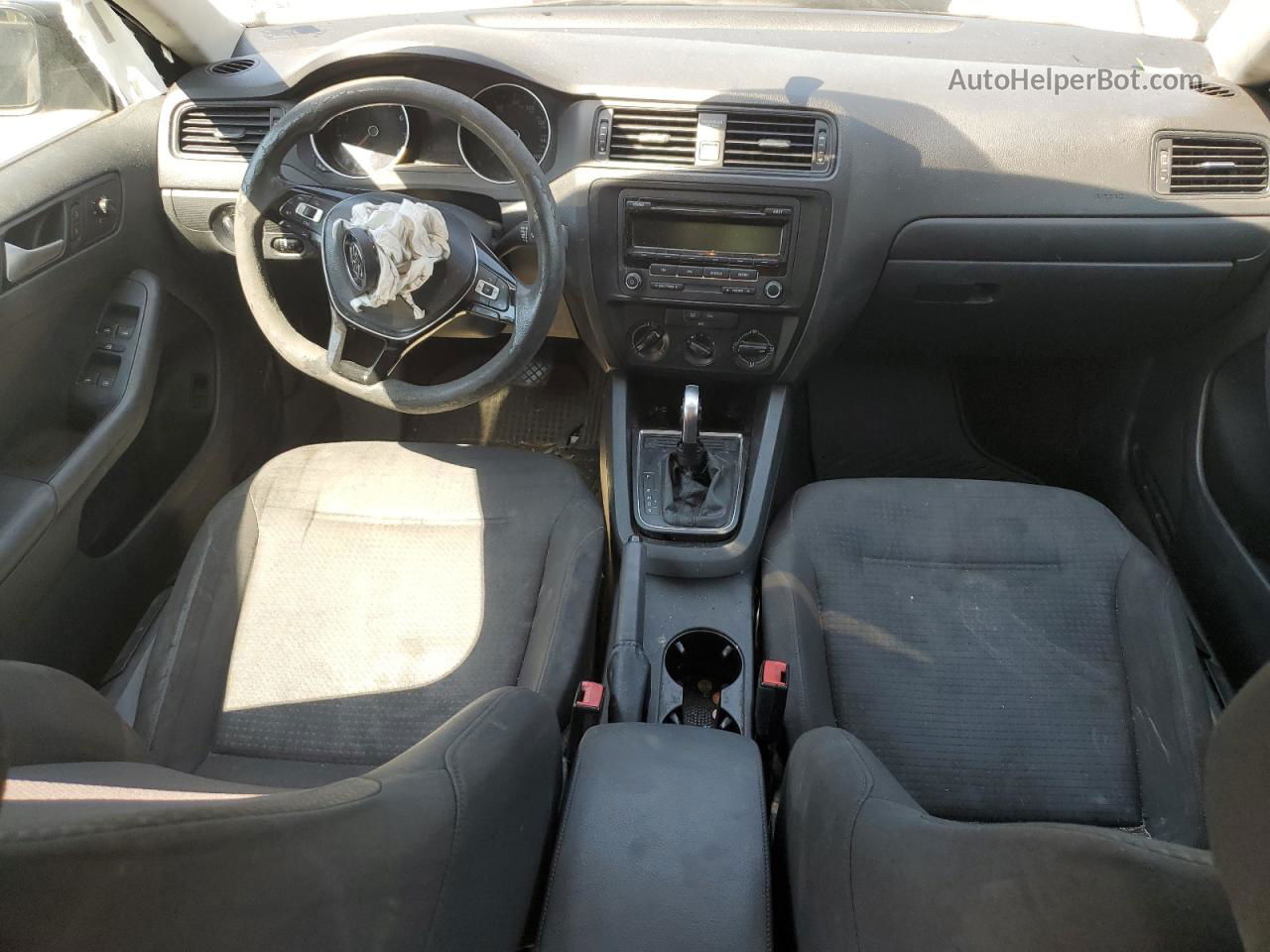 2015 Volkswagen Jetta Base Черный vin: 3VW2K7AJ0FM246360