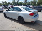 2015 Volkswagen Jetta 2.0l S Silver vin: 3VW2K7AJ0FM257388