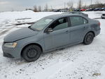 2015 Volkswagen Jetta Base Gray vin: 3VW2K7AJ0FM257391