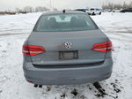 2015 Volkswagen Jetta Base Gray vin: 3VW2K7AJ0FM257391