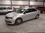 2015 Volkswagen Jetta 2.0l S Silver vin: 3VW2K7AJ0FM269234