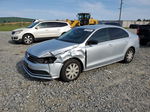 2015 Volkswagen Jetta Base Silver vin: 3VW2K7AJ0FM273543