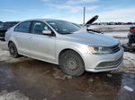 2015 Volkswagen Jetta Base Серебряный vin: 3VW2K7AJ0FM291279