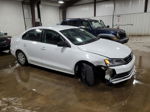 2015 Volkswagen Jetta Base White vin: 3VW2K7AJ0FM297664