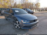 2015 Volkswagen Jetta 2.0l S Серый vin: 3VW2K7AJ0FM407595