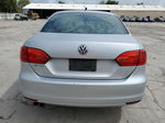 2011 Volkswagen Jetta Base Silver vin: 3VW2K7AJ1BM069070