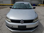 2011 Volkswagen Jetta Base Silver vin: 3VW2K7AJ1BM069070