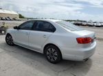 2011 Volkswagen Jetta Base Silver vin: 3VW2K7AJ1BM069070