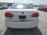 2011 Volkswagen Jetta Base White vin: 3VW2K7AJ1BM330116