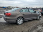 2012 Volkswagen Jetta Base Коричневый vin: 3VW2K7AJ1CM342347