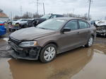 2012 Volkswagen Jetta Base Коричневый vin: 3VW2K7AJ1CM342347