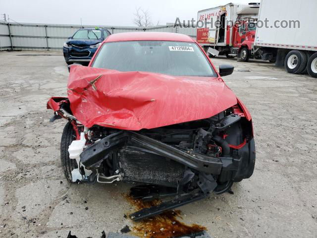 2012 Volkswagen Jetta Base Red vin: 3VW2K7AJ1CM406659