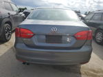 2012 Volkswagen Jetta Base Gray vin: 3VW2K7AJ1CM419928