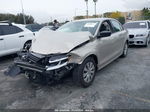 2013 Volkswagen Jetta S Бежевый vin: 3VW2K7AJ1DM257719