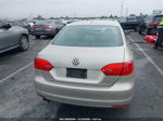 2013 Volkswagen Jetta S Beige vin: 3VW2K7AJ1DM257719