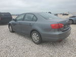 2013 Volkswagen Jetta Base Gray vin: 3VW2K7AJ1DM379500