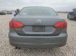 2013 Volkswagen Jetta Base Gray vin: 3VW2K7AJ1DM379500