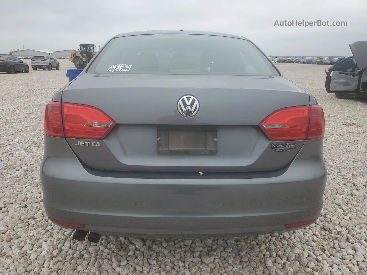 2013 Volkswagen Jetta Base Gray vin: 3VW2K7AJ1DM379500