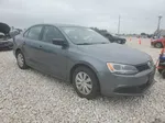 2013 Volkswagen Jetta Base Gray vin: 3VW2K7AJ1DM379500