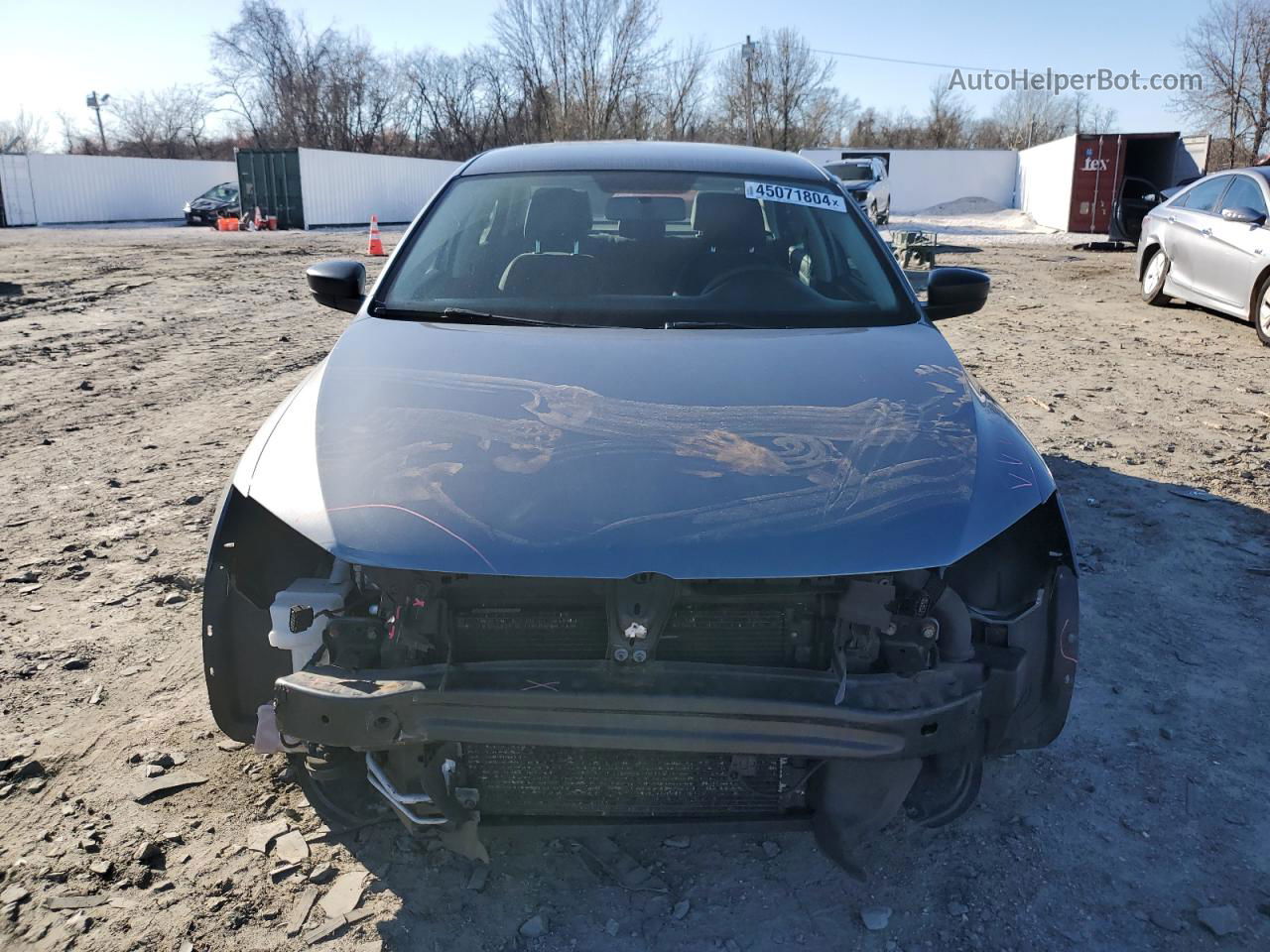 2014 Volkswagen Jetta Base Серый vin: 3VW2K7AJ1EM308685