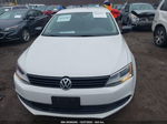 2014 Volkswagen Jetta 2.0l S White vin: 3VW2K7AJ1EM367400