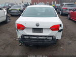 2014 Volkswagen Jetta 2.0l S White vin: 3VW2K7AJ1EM367400