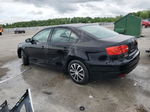 2014 Volkswagen Jetta Base Black vin: 3VW2K7AJ1EM389994