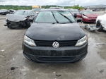 2014 Volkswagen Jetta Base Черный vin: 3VW2K7AJ1EM389994