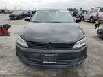 2014 Volkswagen Jetta Base Black vin: 3VW2K7AJ1EM444072