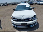 2015 Volkswagen Jetta 2.0l S White vin: 3VW2K7AJ1FM210578