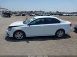 2015 Volkswagen Jetta 2.0l S White vin: 3VW2K7AJ1FM210578