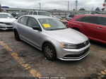 2015 Volkswagen Jetta 2.0l S Silver vin: 3VW2K7AJ1FM344118