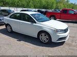 2015 Volkswagen Jetta 2.0l S White vin: 3VW2K7AJ1FM350503