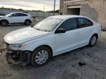 2015 Volkswagen Jetta Base Белый vin: 3VW2K7AJ1FM402616