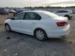 2015 Volkswagen Jetta Base White vin: 3VW2K7AJ1FM402616