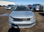 2015 Volkswagen Jetta Base Silver vin: 3VW2K7AJ1FM428214