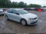 2012 Volkswagen Jetta Sedan S Silver vin: 3VW2K7AJ2CM359464