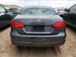 2012 Volkswagen Jetta Base Gray vin: 3VW2K7AJ2CM395204