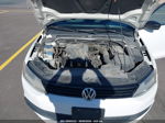 2013 Volkswagen Jetta 2.0l S White vin: 3VW2K7AJ2DM399710