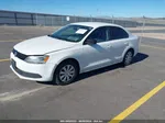 2013 Volkswagen Jetta 2.0l S White vin: 3VW2K7AJ2DM399710