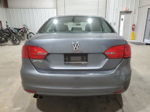 2014 Volkswagen Jetta Base Gray vin: 3VW2K7AJ2EM333787