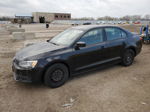 2014 Volkswagen Jetta Base Black vin: 3VW2K7AJ2EM370807