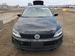 2014 Volkswagen Jetta Base Black vin: 3VW2K7AJ2EM370807