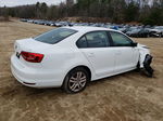 2015 Volkswagen Jetta Base White vin: 3VW2K7AJ2FM214316