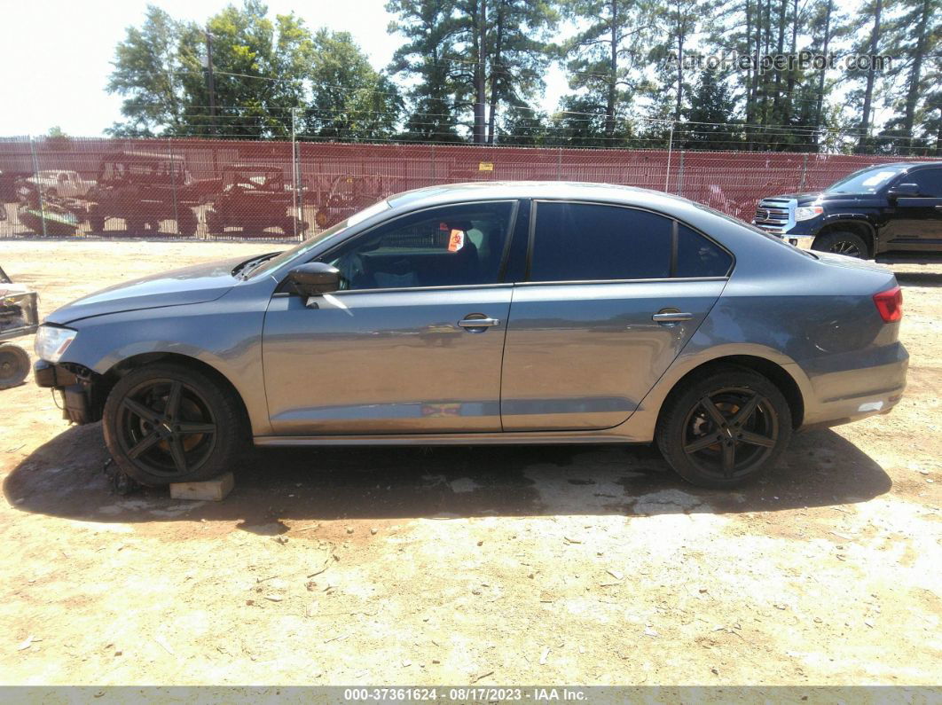 2015 Volkswagen Jetta Sedan 2.0l S Gray vin: 3VW2K7AJ2FM215725