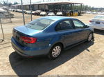 2015 Volkswagen Jetta Sedan 2.0l S Blue vin: 3VW2K7AJ2FM339669