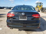 2015 Volkswagen Jetta Base Black vin: 3VW2K7AJ2FM413835