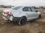 2012 Volkswagen Jetta Base Silver vin: 3VW2K7AJ3CM391825