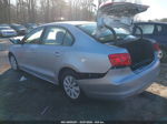 2013 Volkswagen Jetta 2.0l S Silver vin: 3VW2K7AJ3DM350659